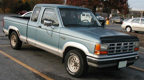 89-92 Ford Ranger Faro Delantero Sin Foco Lado Izquierdo Foto 7