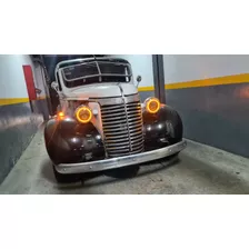 Chevrolet 1939 Pick Up Titular Hot Rod Cristales Electricos