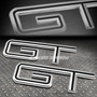 For Mustang/escort Gt 2x Metal Bumper Trunk Grill Emblem Ddw