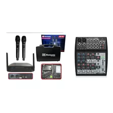 Kit Karaoke Mezcladora Micrófono Inalámbrico + Envío Express