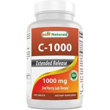 C-1000 1000 Mg Best Naturals 240 Tabletas