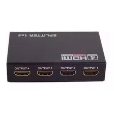 Divisor Hdmi Splitter 1 Entrada 2 Saídas Full Hd 4k / 3d