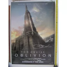 Poster Oficial Gigante Cine Movie Oblivion Tom Cruise