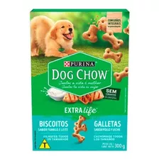Galletas Snack De Pollo/leche Cachorro 300gr Dog Chow Catdog