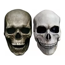 Halloween De Cabeza Com Cráneo De Mascara De Completa