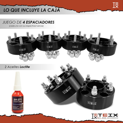 Kit Espaciadores Ford Ranger 2005 2 5/114 Cb71.5 Foto 2