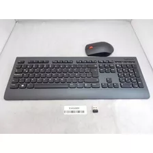 Combo De Teclado Y Mouse Inalambrico Lenovo Español Diginet