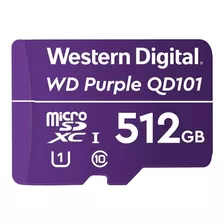 Memoria Micro Sd 512gb Western Digital Videovigilancia