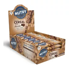 Barra Cereal Nutry Sabor Bolo De Chocolate Caixa 24 Unidades