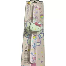 Reloj De Hello Kitty Sanrio Para Niñas Correa Flexible Moda