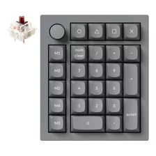 Q0plus Number Pad Fully Assembled Knob Brown Switch Keychron