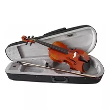 Armoni 44 Violin 4/4 Incluye Arco Brea Estuche Acustico Color Madera