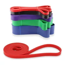 Set De 5 Bandas Ligas De Resistencia Elásticas Crossfit Gym