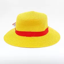 Sombrero De Paja One Piece Anime Luffy De Colección