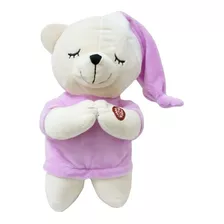 Urso Que Reza Pai Nosso De Pelúcia Infantil Bbr Toys