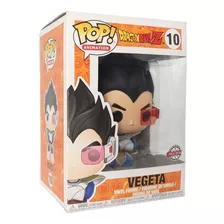 Funko Pop Vegeta 10 Metalico Dragon Ball Lastimada Exclusivo