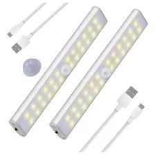 Pack 2 Led Con Sensor De Movimiento Cocina Armarios Escalera