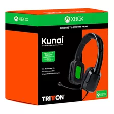 Audifonos Xbox One Estereos Tritton Kunai Color Negro