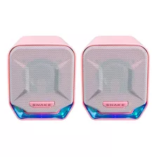 Parlantes Snake Gamer Najash Pinkker Nj320 Rgb