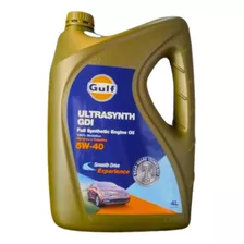 Aceite 100% Sintetico Gulf Ultrasynth Gdi 5w40 X4l - Npcars