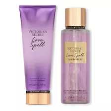 Set Victorias Secret Love Spell Body Splash Y Crema Origina