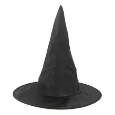 Sombrero Negro De Bruja- Disfraz- Halloween- Universo Mágico