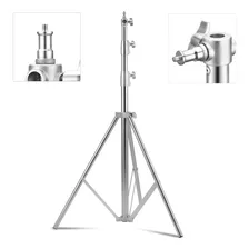 Tripé De Iluminação Light Stand Sl280 Aço Inox Amortecimento