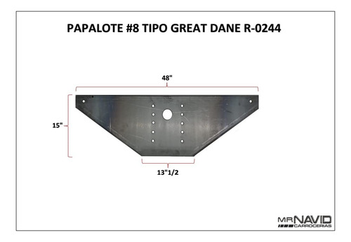 Soporte Para Patn De Caja Seca Tipo Great Dane Foto 2