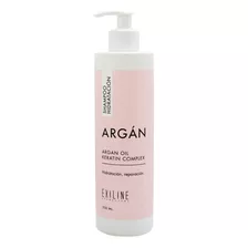 Exiline Argán Shampoo Hidratación Reparación Keratina 500ml