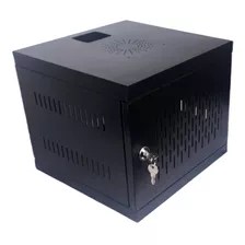 Gabinete Rack Tipo Cubo Para Dvr 28cmx38cmx38cm + Bandeja