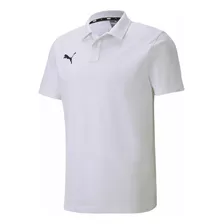 Playera Puma Team Goal 656579 04 Color Blanco Original!