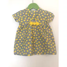 Vestido Bebe Zara Baby T6/9 Meses