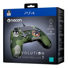Nacon Revolution Ps4 Pro Controller 3 Camuflado Verde