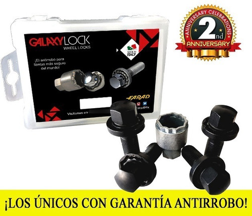 Birlos Seguridad Audi A3 Cabriolet Galaxylock Envo Gratis Foto 4