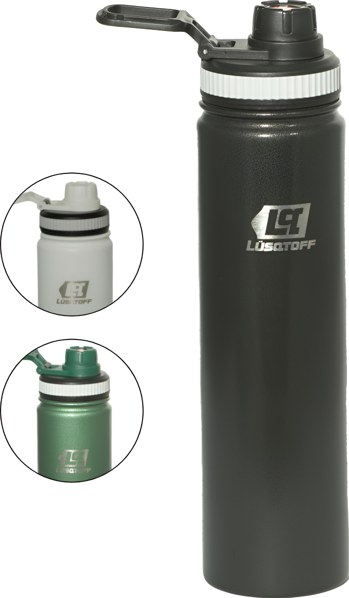 Botella De Agua Deportiva Termica 750ml Lusqtoff