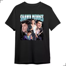 Camiseta T-shirt Shawn Peter Mendes 90s Cantor Modelo Mercy