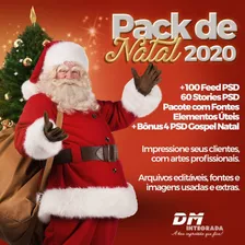 Pack De Natal 2020 Psd