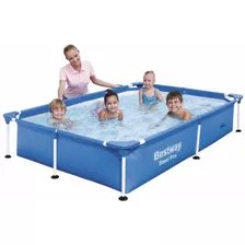 Piscina Familiar Armable Estructural Rectangular 221x140x43