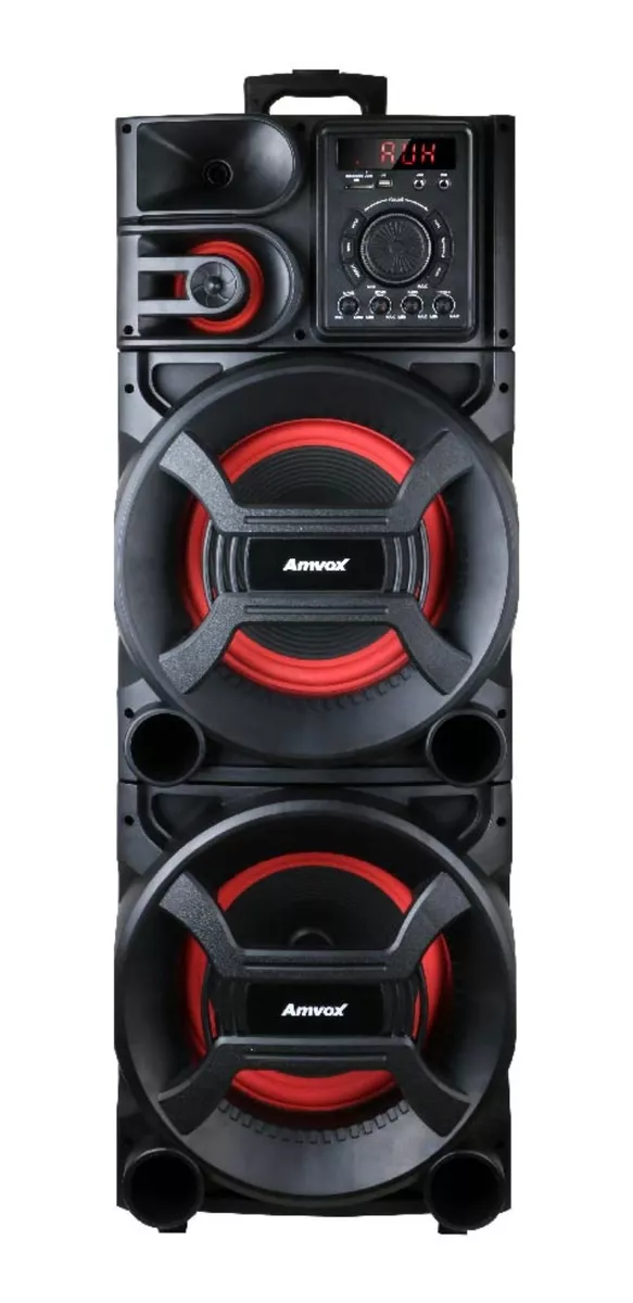 Alto-falante Amvox Aca 1501 New X Com Bluetooth Preto 110v/220v 