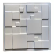 Forma 3d Mosaico Liso 29x29 Abs 1,5mm Molde Para Gesso/cimen