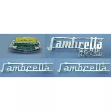 Jogo Emblema Lambretta Li Com Gravata Amarelo 19055633