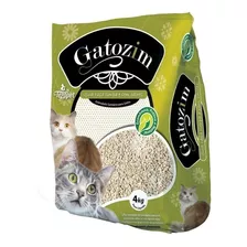 Areia Sanitária Para Gato - Gatozim 4kg - 100% Natural. Tipo Tradicional