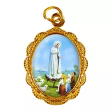 Medalha De Alumínio - Nossa Senhora De Fátima 50 Un