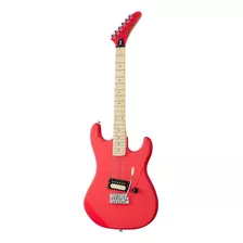 Kramer Baretta Special Rur Guitarra Eléctrica Con Tremolo Color Rojo Orientación De La Mano Diestro