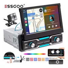 Auto Estéreo Mirrorlink Pantalla Retráctil Hd 1din 7in