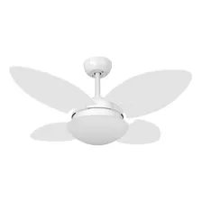 Ventilador Teto Volare Branco Fosco Mini Pétalo 110v Branco