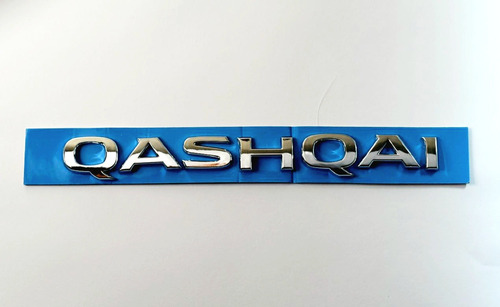 Emblema Nissan Qashqai Logotipi Insignia 19,5cm X 2,6cm Crom Foto 7
