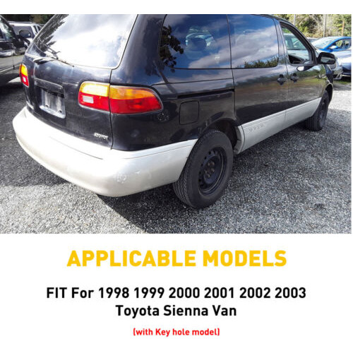 For 1998-2003 Toyota Sienna Van Combo Door Handle Set Fr Oad Foto 2