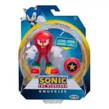 Figura Muñeco Sonic The Hedgehog Knuckles Rojo Nuevo