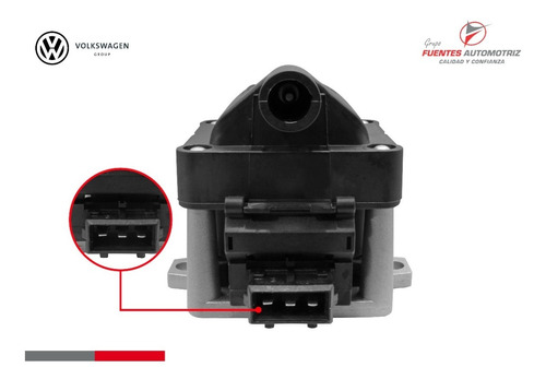 Bobina Encendido Volkswagen Cabrio 2.0 L L4 1995-2002 Foto 2